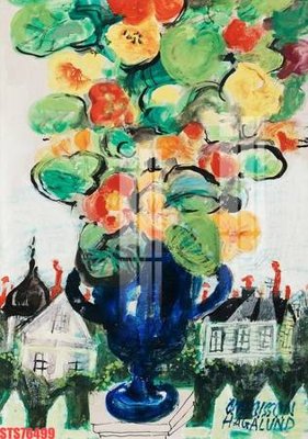 File ảnh Tranh sơn dầu phương tây tổng hợp STS76499 (gốc) in Hiflex