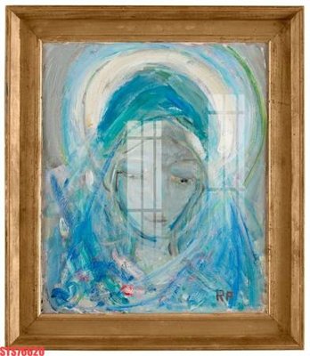 File tranh Tranh sơn dầu phương tây tổng hợp STS76620 (gốc) phong cách tối giản