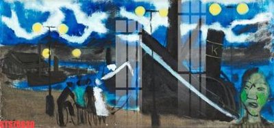 File in ấn Tranh sơn dầu phương tây tổng hợp STS76630 chuyên nghiệp