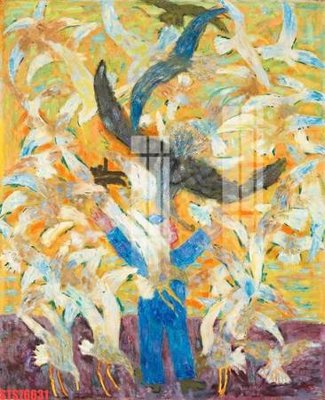 Chi tiết file gốc Tranh sơn dầu phương tây tổng hợp STS76631 (cho in tráng gương)