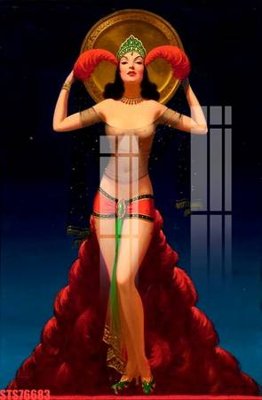 File tranh Tranh sơn dầu phương tây tổng hợp STS76683 (gốc) in trên kính