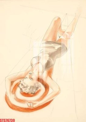 Tải file Tranh sơn dầu phương tây tổng hợp STS76739 (gốc) làm tranh trang trí