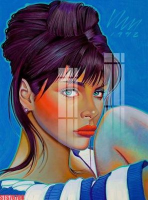 File gốc Tranh sơn dầu phương tây tổng hợp STS76780 (in mica) làm quà tặng