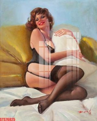 File in ấn Tranh sơn dầu phương tây tổng hợp STS76825 (bản gốc) từ file gốc