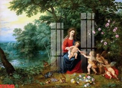 Download file gốc Tranh sơn dầu phương tây tổng hợp STS7685 (độ nét cao)