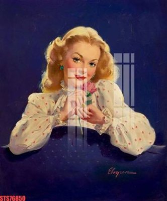 File tranh Tranh sơn dầu phương tây tổng hợp STS76850 (file gốc) chủ đề phong thủy