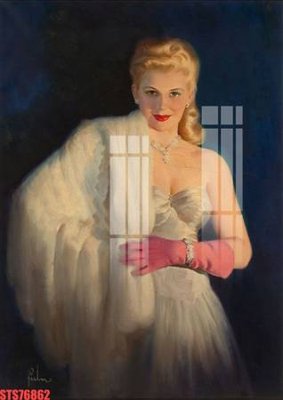 File ảnh Tranh sơn dầu phương tây tổng hợp STS76862 (gốc) in PP, decal