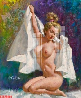 Download file tranh Tranh sơn dầu phương tây tổng hợp STS76901 (file gốc PSD)