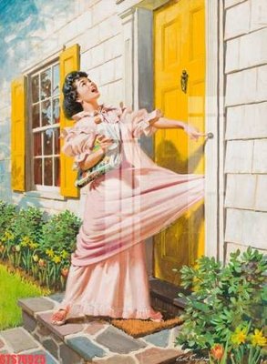 File tranh Tranh sơn dầu phương tây tổng hợp STS76925 (bản gốc) in lụa 5D