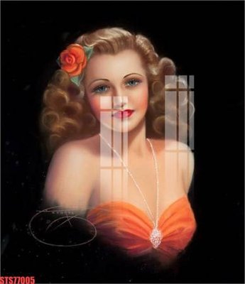 File tranh Tranh sơn dầu phương tây tổng hợp STS77005 (gốc) chủ đề con người