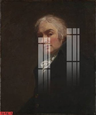 Ảnh gốc file in lụa Tranh sơn dầu phương tây tổng hợp STS7707 chi tiết