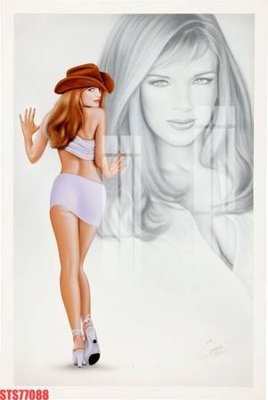 Tải file PSD Tranh sơn dầu phương tây tổng hợp STS77088 (nguyên layer) để in