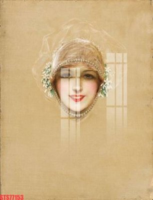 File in trần Tranh sơn dầu phương tây tổng hợp STS77153 (file gốc) xuyên sáng