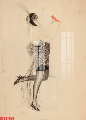 Ảnh gốc file in lụa Tranh sơn dầu phương tây tổng hợp STS77154 chi tiết