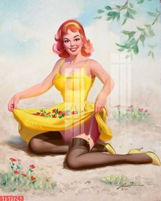 File tranh gốc in trần nhà Tranh sơn dầu phương tây tổng hợp STS77243 3D