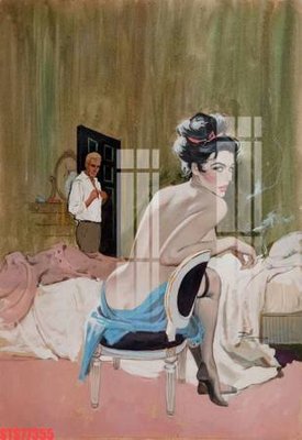 File ảnh Tranh sơn dầu phương tây tổng hợp STS77355 (gốc) in decal dán tường