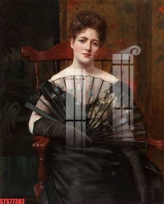 File tranh Tranh sơn dầu phương tây tổng hợp STS77382 (bản gốc) in lụa 5D