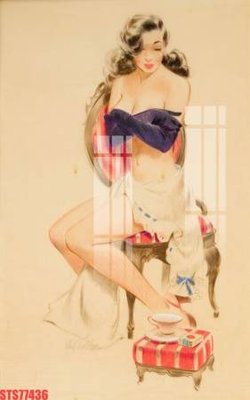 File gốc Tranh sơn dầu phương tây tổng hợp STS77436 (phong cách) châu Âu