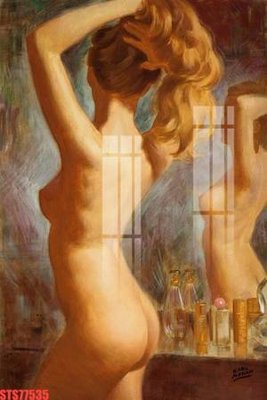 File in ấn Tranh sơn dầu phương tây tổng hợp STS77535 (bản gốc) chất lượng cao