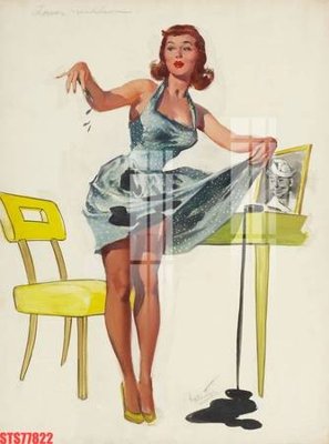 File in trần Tranh sơn dầu phương tây tổng hợp STS77822 (bản gốc) mây trời