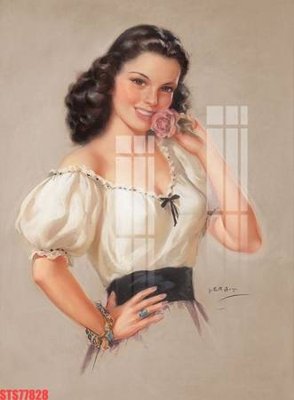 File tranh quảng cáo Tranh sơn dầu phương tây tổng hợp STS77828 (download file gốc)