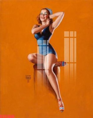 Download file Tranh sơn dầu phương tây tổng hợp STS77868 (gốc) in mica ốp bếp