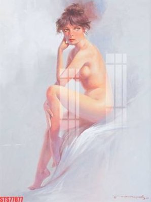 File gốc Tranh sơn dầu phương tây tổng hợp STS77877 (in mica) làm quà tặng