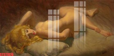 File tranh gốc Tranh sơn dầu phương tây tổng hợp STS77879 (bản quyền) Filetranh.com