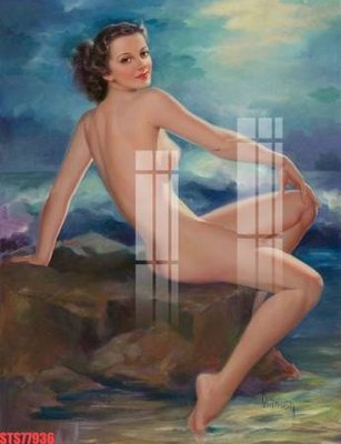 File in mica Tranh sơn dầu phương tây tổng hợp STS77936 (bản gốc) làm vách ngăn