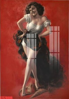 File in trần Tranh sơn dầu phương tây tổng hợp STS78086 (bản gốc 3D) sống động