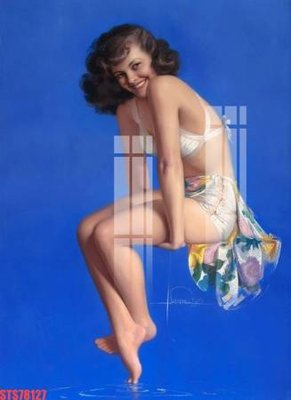 File tranh Tranh sơn dầu phương tây tổng hợp STS78127 (bản gốc) in lụa dán tường