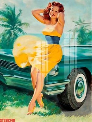 File in mica Tranh sơn dầu phương tây tổng hợp STS78248 (ảnh gốc) đẹp