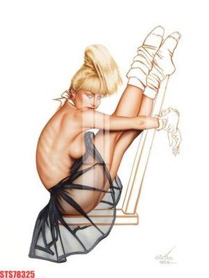 File in ấn Tranh sơn dầu phương tây tổng hợp STS78325 (bản gốc) sắc nét