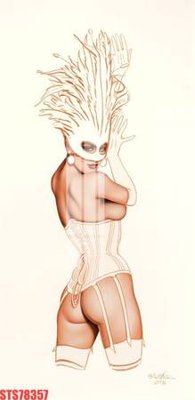 File gốc Tranh sơn dầu phương tây tổng hợp STS78357 (in mica) làm quà tặng