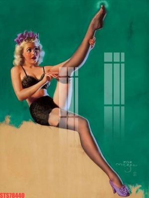 File in trần Tranh sơn dầu phương tây tổng hợp STS78440 (file gốc) hoa văn 3D