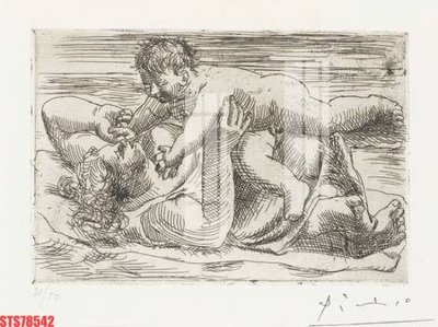 File ảnh Tranh sơn dầu phương tây tổng hợp STS78542 (gốc) in standee