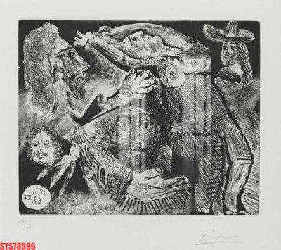 File gốc Tranh sơn dầu phương tây tổng hợp STS78596 (bản quyền) cho in ấn