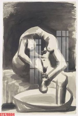 Download file gốc Tranh sơn dầu phương tây tổng hợp STS78604 (in mica) logo