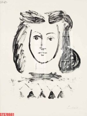 File gốc Tranh sơn dầu phương tây tổng hợp STS78661 (in lụa) hoa văn cổ điển