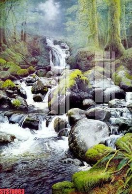 File in ấn cao cấp Tranh sơn dầu phương tây tổng hợp STS78683 (file gốc)