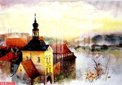 File ảnh gốc Tranh sơn dầu phương tây tổng hợp STS78688 (chuyên in mica)