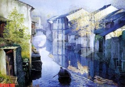 File PSD Tranh sơn dầu phương tây tổng hợp STS78702 (chất lượng in ấn)