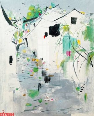 Mua file tranh gốc Tranh sơn dầu phương tây tổng hợp STS78704 tại Filetranh.com