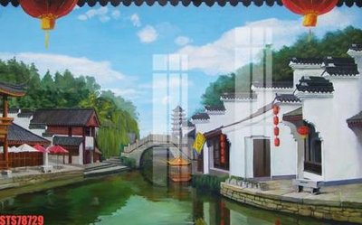 File in lụa Tranh sơn dầu phương tây tổng hợp STS78729 (tân cổ điển) Tranh sơn dầu phương tây tổng hợp STS78729