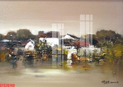 File tranh Tranh sơn dầu phương tây tổng hợp STS78749 (ảnh gốc) in trần xuyên sáng