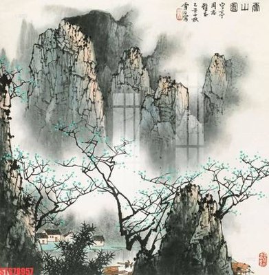 File in ấn cao cấp Tranh sơn dầu phương tây tổng hợp STS78957 (file gốc)