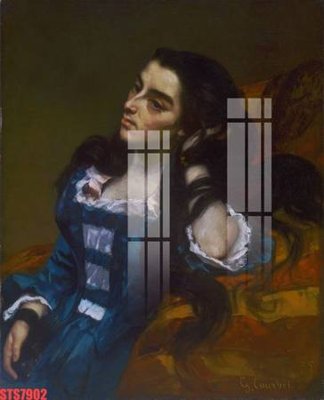 Download file gốc Tranh sơn dầu phương tây tổng hợp STS7902 (in mica) logo