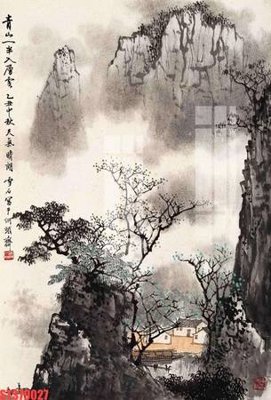 File ảnh Tranh sơn dầu phương tây tổng hợp STS79027 (gốc) in standee