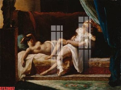 File gốc Tranh sơn dầu phương tây tổng hợp STS79057 (in tráng gương) hiện đại