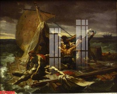 File in trần Tranh sơn dầu phương tây tổng hợp STS79066 (bản gốc) bầu trời